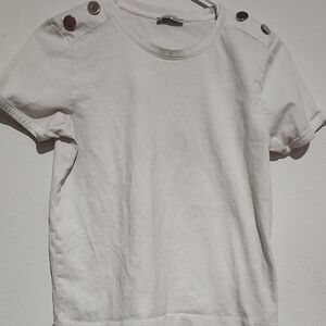 Zara Classic White Tee